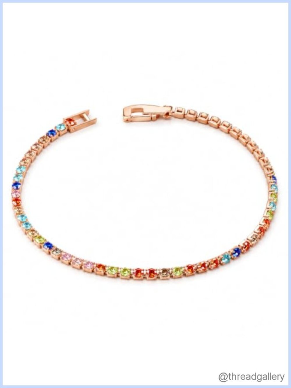 925 Silver Plated Cubic Zirconia Tennis Bracelet for Women, Daily Party Wrist